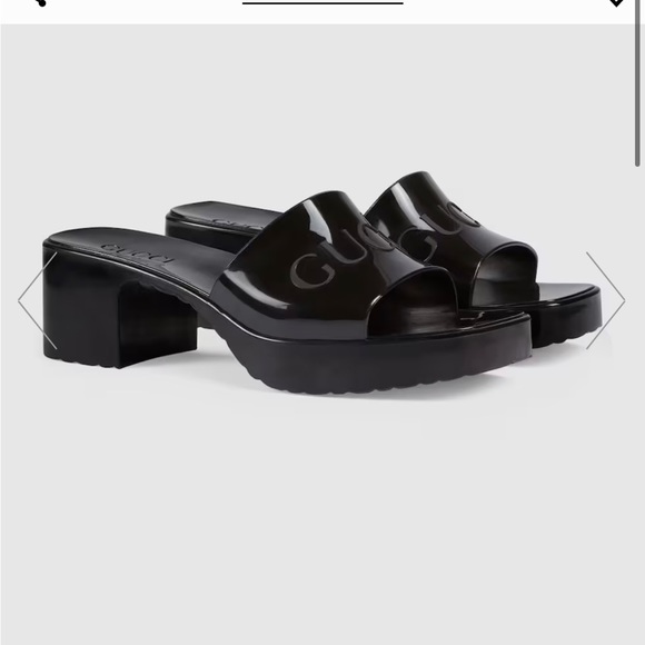 Gucci Women’s Jelly Sandal size 8 - Picture 2 of 6